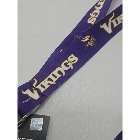Minnesota Vikings National Football League Key Strap Set Of 2 - Picture 4 of 15